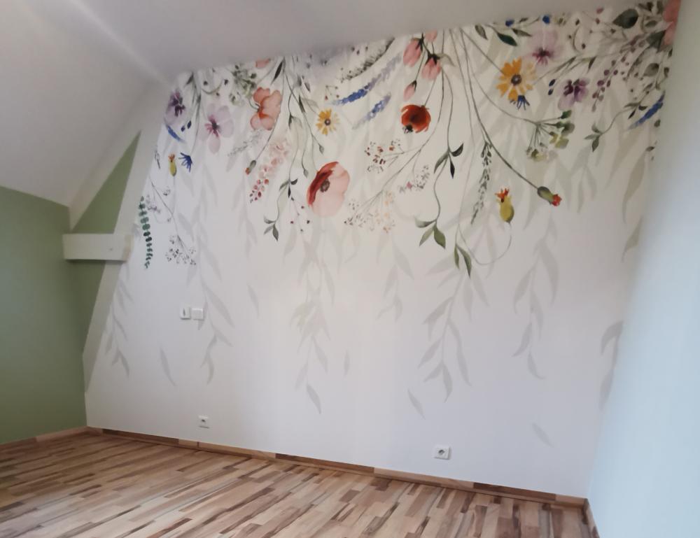 Papier peint - fleuris